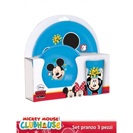 SET PRANZO 3 PEZZI MICKEY