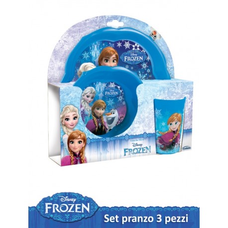 SET PRANZO 3 PEZZI FROZEN