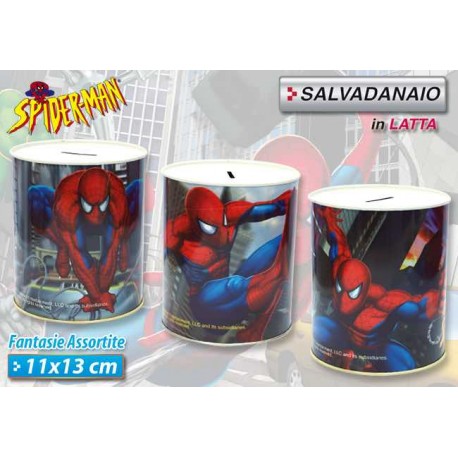 SALVADANAIO 11X13 SPIDER MAN