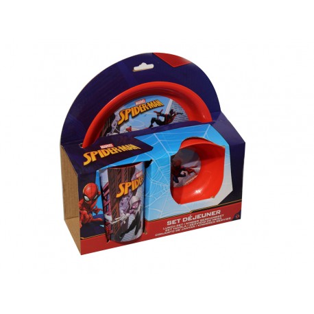 SET PRANZO 3 PEZZI SPIDERMAN