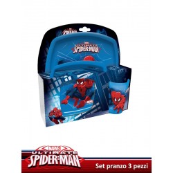 SET PRANZO 3 PEZZI SPIDERMAN