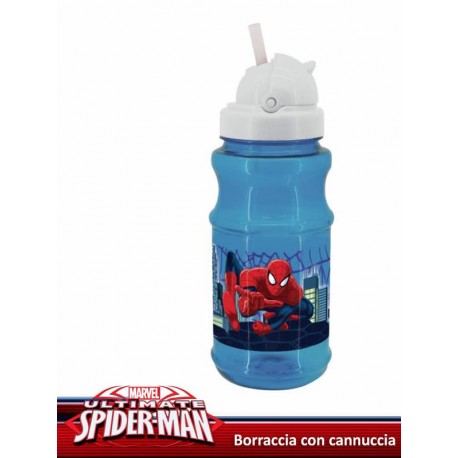 BORRACCIA C/CANNUCCIA SPIDERMAN