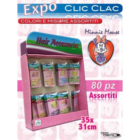 EXPO CLIC CLAC 2 COPPIE MINNIE 80 PZ