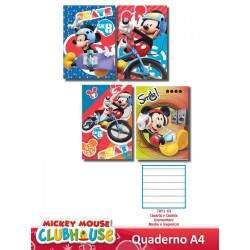 A4 QUADERNO MICKEY RIGATURA 1R