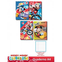 A4 QUADERNO MICKEY RIGATURA C