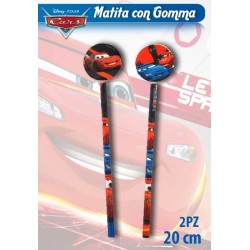 MATITE 2 PZ CON GOMMA 2296 CARS