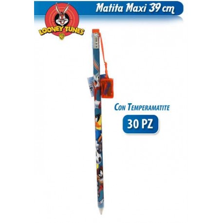 MATITA C/TEMP GIGANTE LOONEY TUNES 39 cm