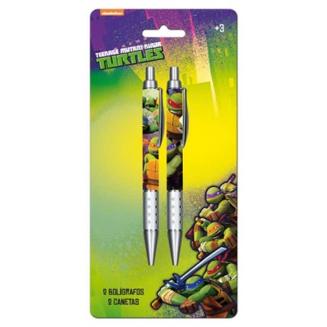 PENNA A SCATTO 2 PZ TURTLES