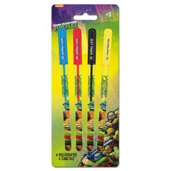 PENNE COLORATE 4 PZ TURTLES