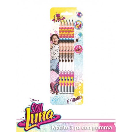 MATITE 5 pz IN BLISTER SOY LUNA