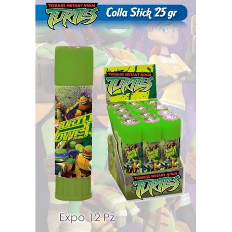 COLLA STICK 25 gr TURTLES AST0382