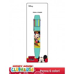 PENNA C/6 COLORI