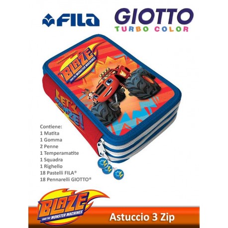 ASTUCCIO 3 ZIP ELIOS & GIOTTO