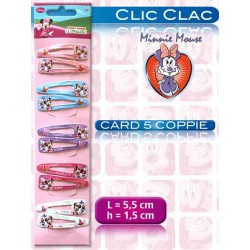 CLIC CLAC MINNIE CARD 10 PZ.  W.D. NS