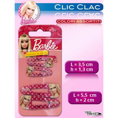 CLIC CLAC BARBIE 2 COPPIE 3"5"      NS