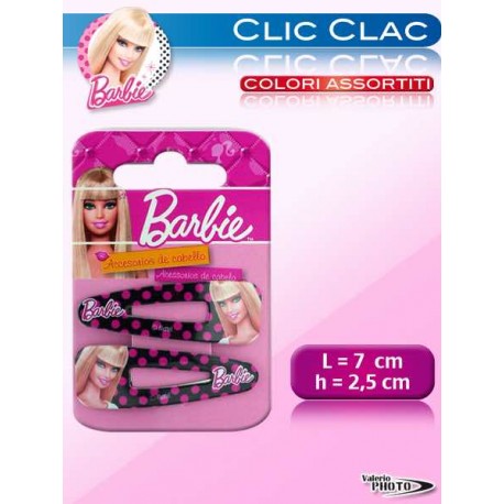 CLIC CLAC BARBIE 2 COPPIE 4"7"      NS