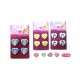 MINI PINZE 4 PZ. PRINCESS CUORE   NS