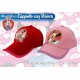 CAPPELLO C/VISIERA GLITTER MINNIE